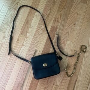 COACH Cassie Pebble Leather crossbody bag
